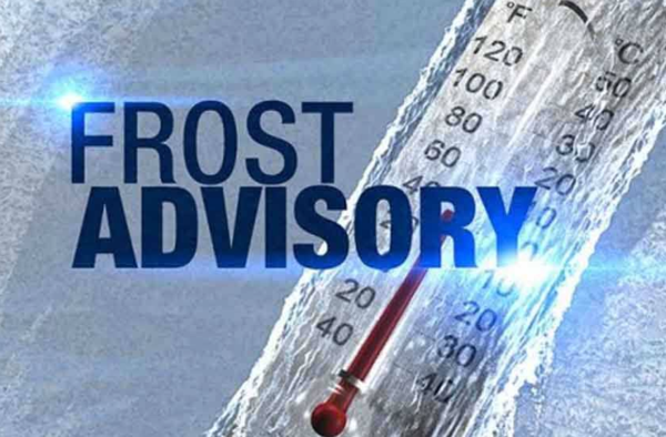 Frost Advisory Issued for Stoddard County Wednesday Evening