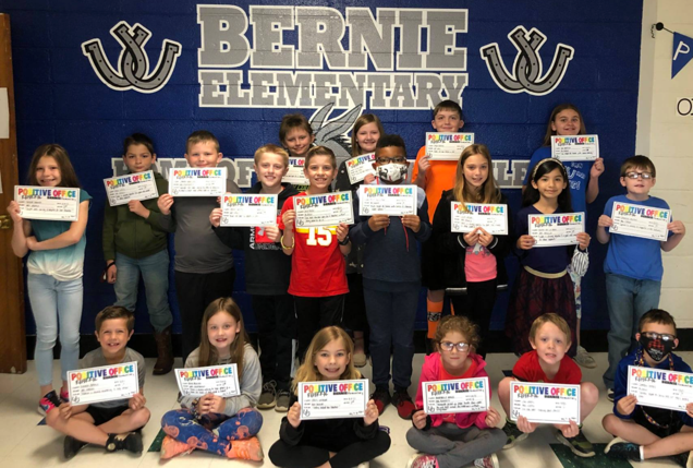 Bernie Students Earn Positive Office Referral Awards