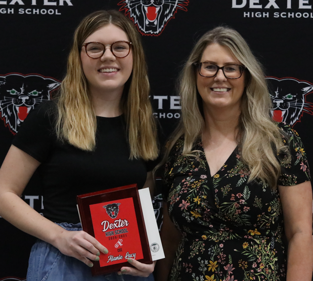 2021 Dexter High School CCE Award