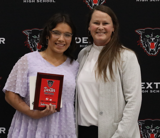 2021 Dexter High School Family and Consumer Science Award