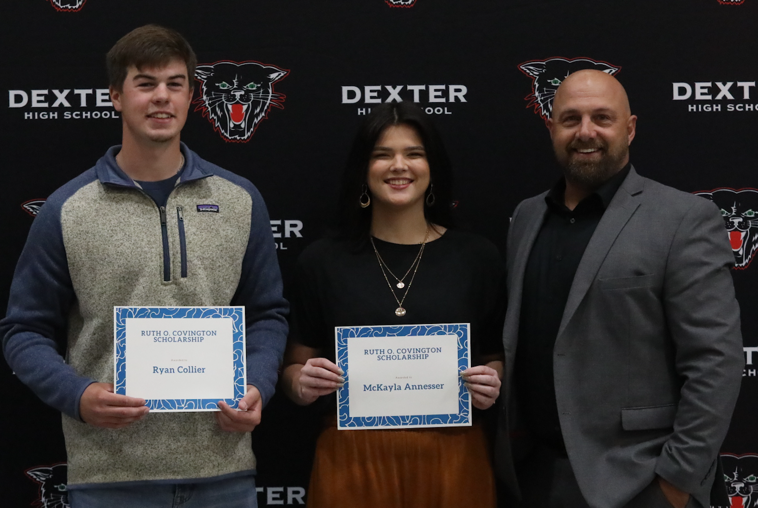 2021 Ruth O. Covington Scholarship Presented to Two DHS Students