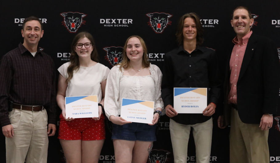 2021 Dexter Rotary Club Scholarship Recipients