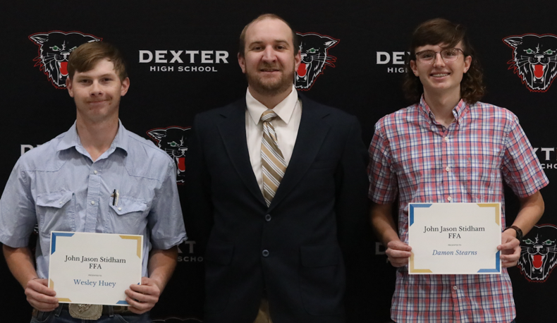 2021 John Jason Stidham FFA Scholarship Recipients