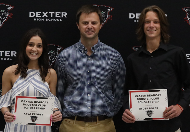 2021 Dexter Bearcat Booster Club Scholarship Recipients