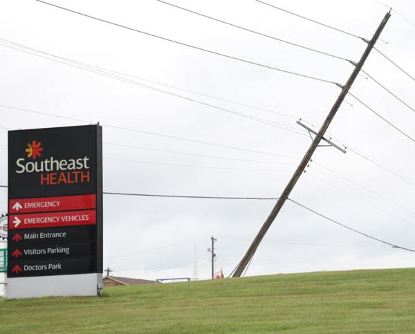 Southeast Health Center of Stoddard County Repairs Progressing