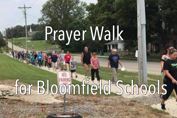 6th Annual Prayer Walk for Bloomfield Schools