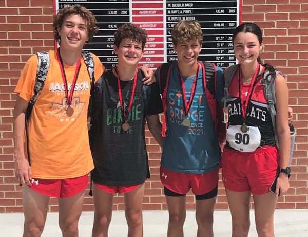 Five Bearcats Earn Medals at Jackson's 2021 Cross Country Invitational