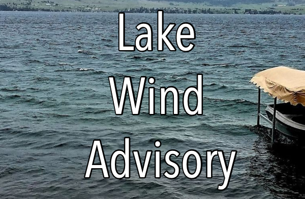 Lake Wind Advisory in Effect Until 5 p.m. Wednesday, September 22, 2021