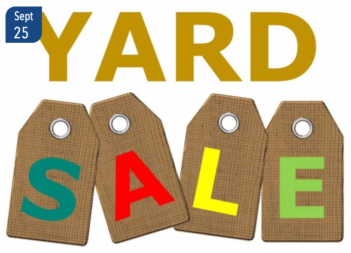 Yard Sale, Saturday, September 25th in Dexter