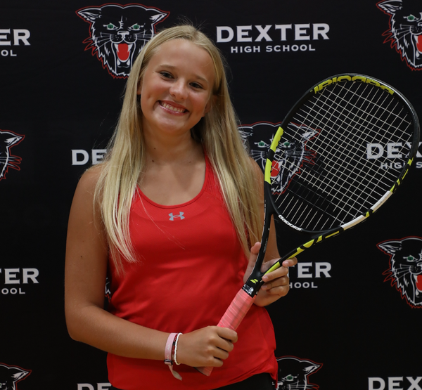 2021 Lady Bearcat Tennis Team Spotlight - Febe Worley