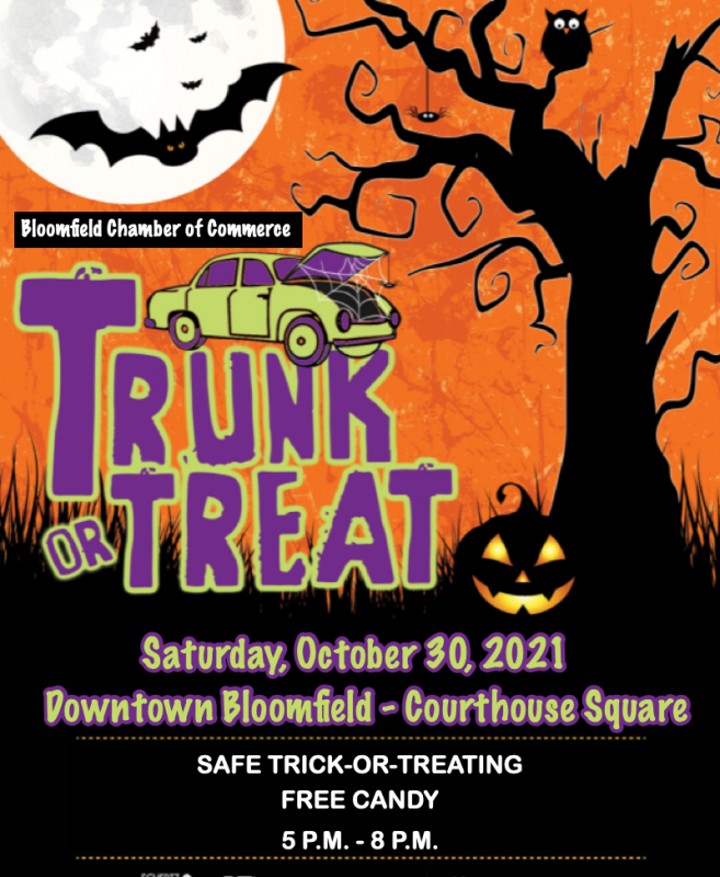 Bloomfield Trunk or Treat at the Courthouse Square