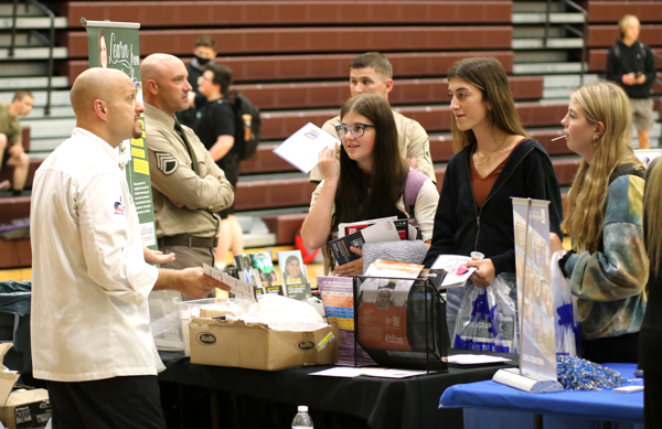 College Fair Returns to Campus After Going Virtual Last Year