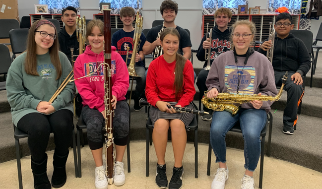 Dexter High School 2021 All-District Band