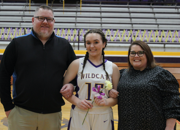 2022 Bloomfield High School Girls Basketball Senior Night Featuring Emilie Hancock