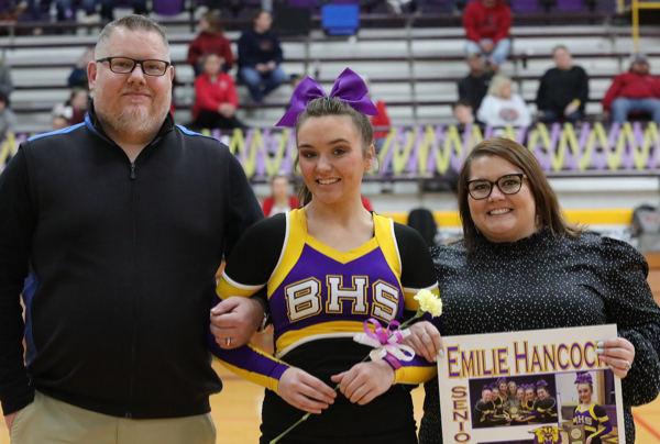 2022 Bloomfield High School Sports Senior Night Featuring Emilie Hancock