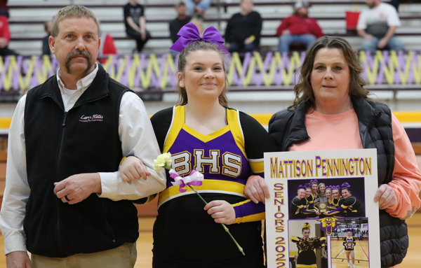 2022 Bloomfield High School Sports Senior Night Featuring Mattison Pennington