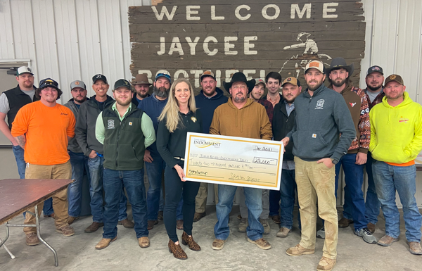 Sikeston Jaycees Create Scholarship at Three Rivers College for Students on Rodeo Team