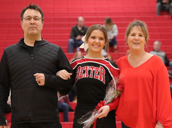 2022 Dexter High School Sports Senior Night Featuring Andie Kruse