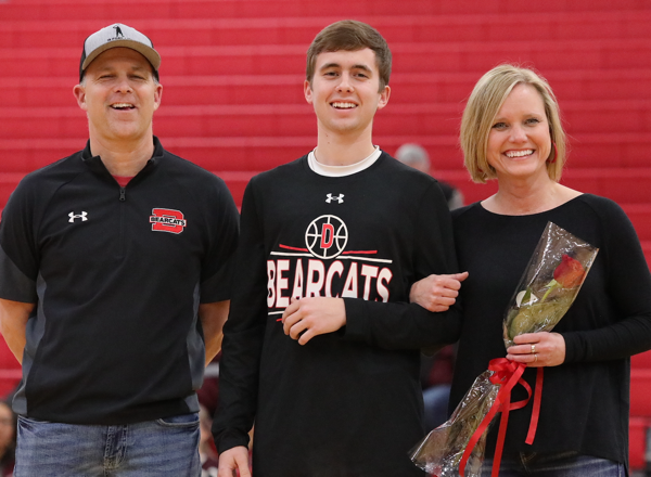 2022 Dexter High School Sports Senior Night Featuring Dylan Sitze