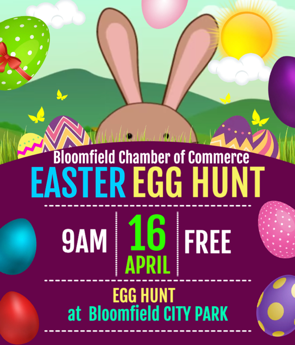 Annual Bloomfield Chamber of Commerce Easter Egg Hunt