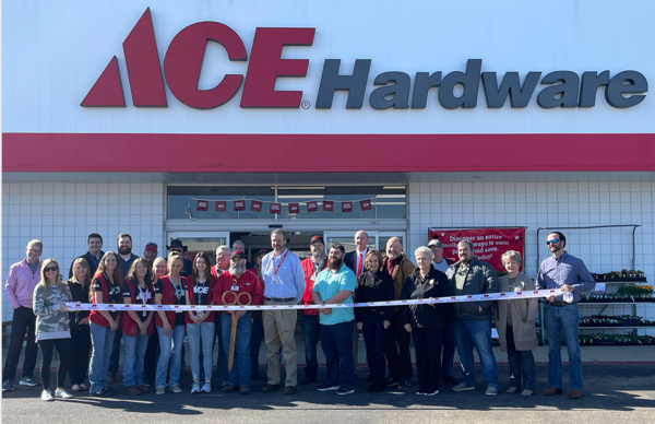 Dexter Chamber Hosts Ribbon Cutting for New Ace Hardware Store