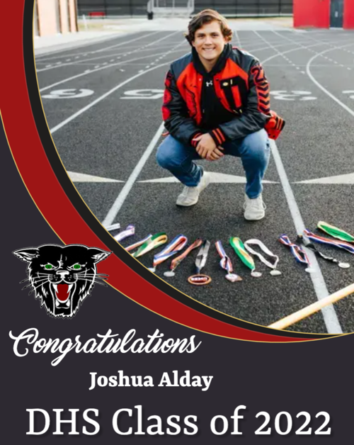 Congratulations DHS 2022 Graduate Joshua Alday