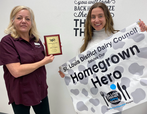 PB R-I Food Service Director Receives Homegrown Hero Award