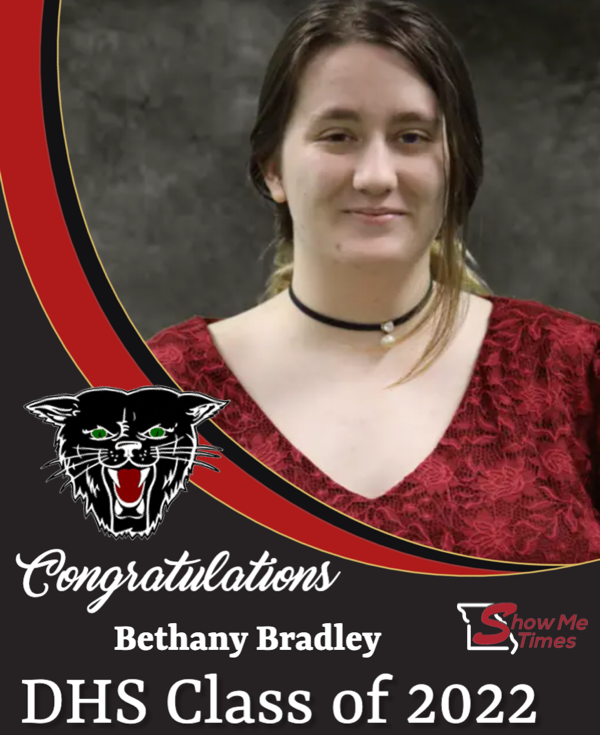 Congratulations DHS Class of 2022 Bethany Bradley