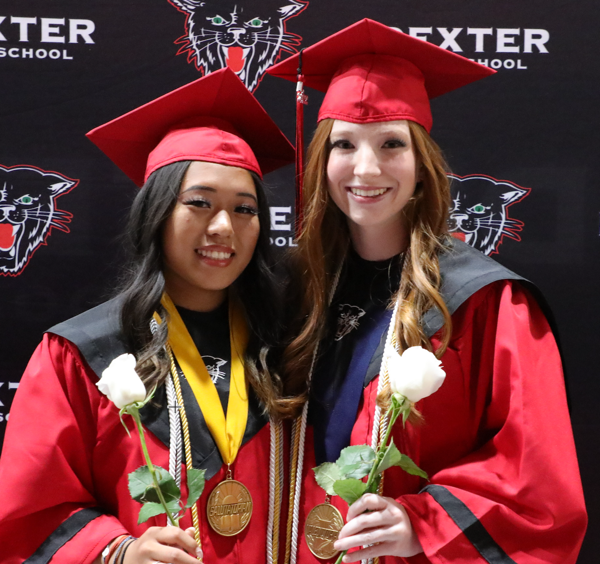 Whitaker Named Valedictorian, Lin Named Salutatorian at Dexter High School Class of 2022