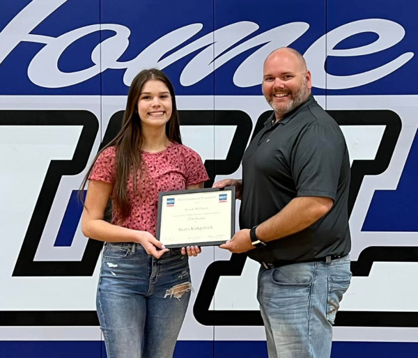 Kirkpatrick Receives Shelter Insurance Scholarship