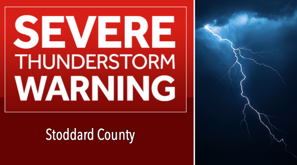 Severe Thunderstorm Warning Issued for Stoddard County