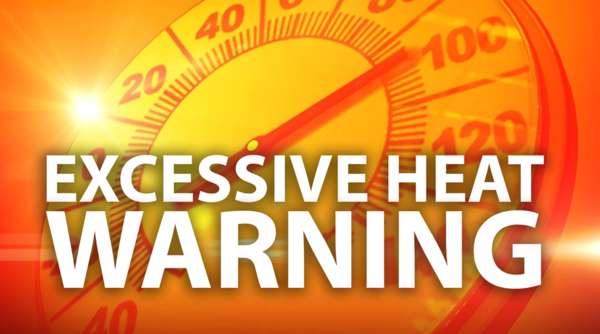 Excessive Heat Warning Extended Until 8 p.m. Thursday