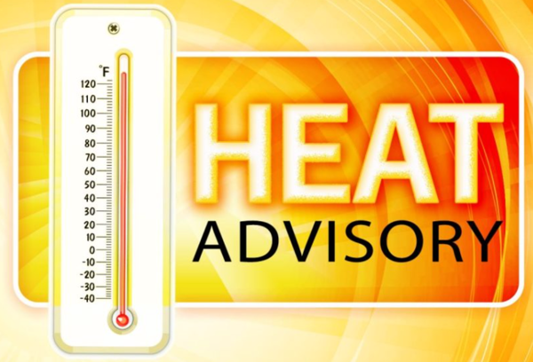 Excessive Heat Warning Downgraded to Heat Advisory