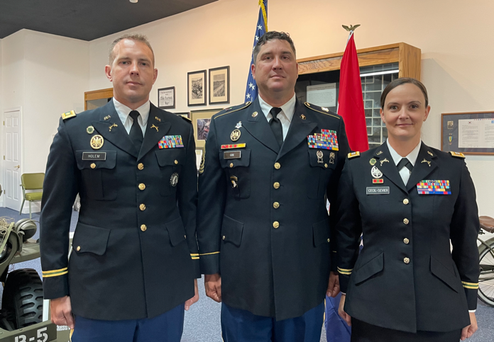 MSG Garrett W. Cox Promoted to Sergeant Major