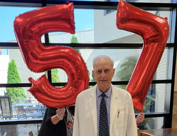 Clifford R. Talbert Jr., MD, FACC, Retires After 57 Years of Medicine