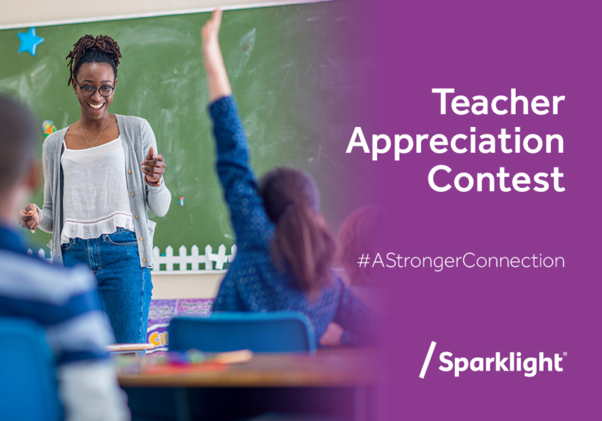 Sparklight to Award $15,000 to K-12 Teachers Building A Stronger Connection in their Community