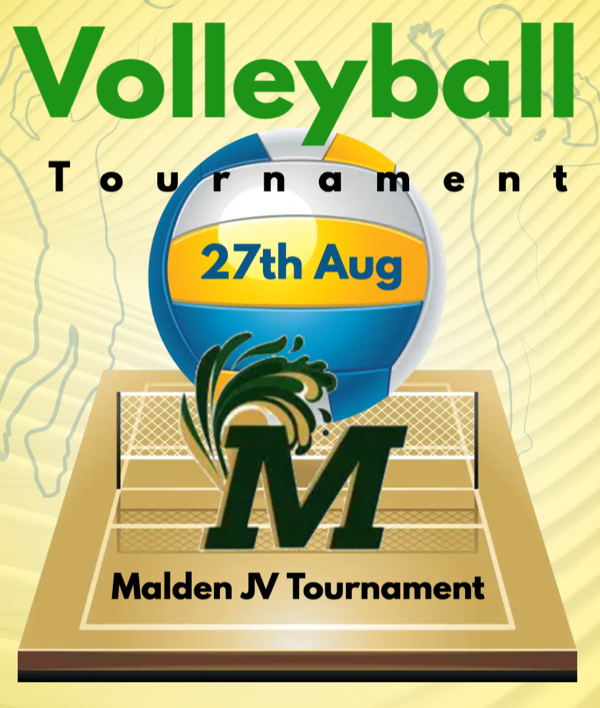 2022 Malden JV Volleyball Set for Saturday, August 27th