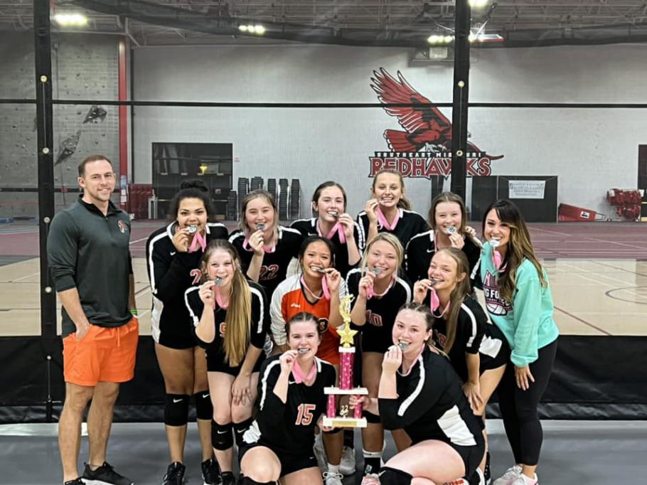 Puxico Lady Indians Earn First Place Finish at Dig for Life