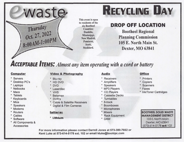 eWaste Drop-Off Location