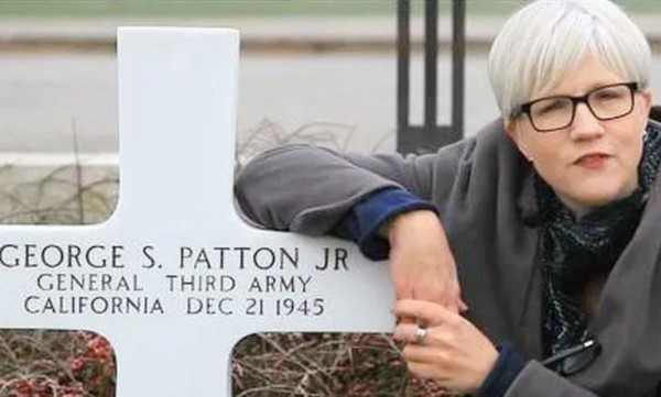 Helen Patton, Granddaughter of General George S. Patton, Jr., to The Stars and Stripes Museum