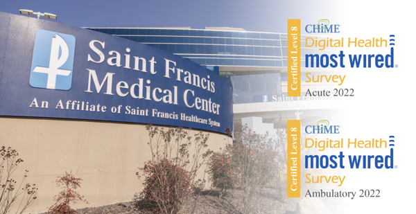 Saint Francis Healthcare System Receives Achievement Through the 2022 Digital Health Most Wired Survey