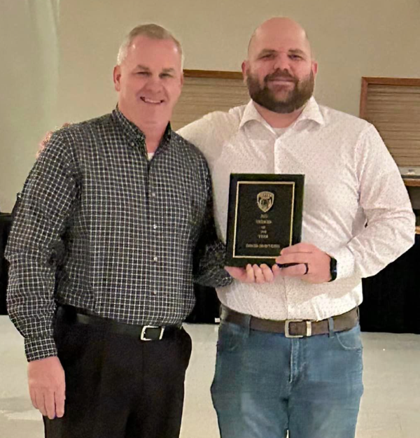 Simptkins Named 2022 Dexter Police Officer of the Year