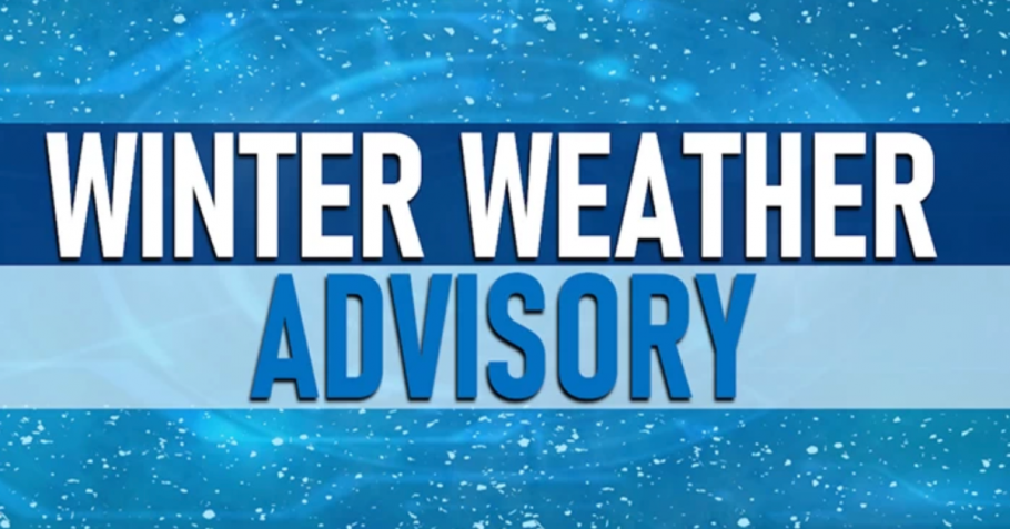 National Weather Service Issued a Winter Weather Advisory