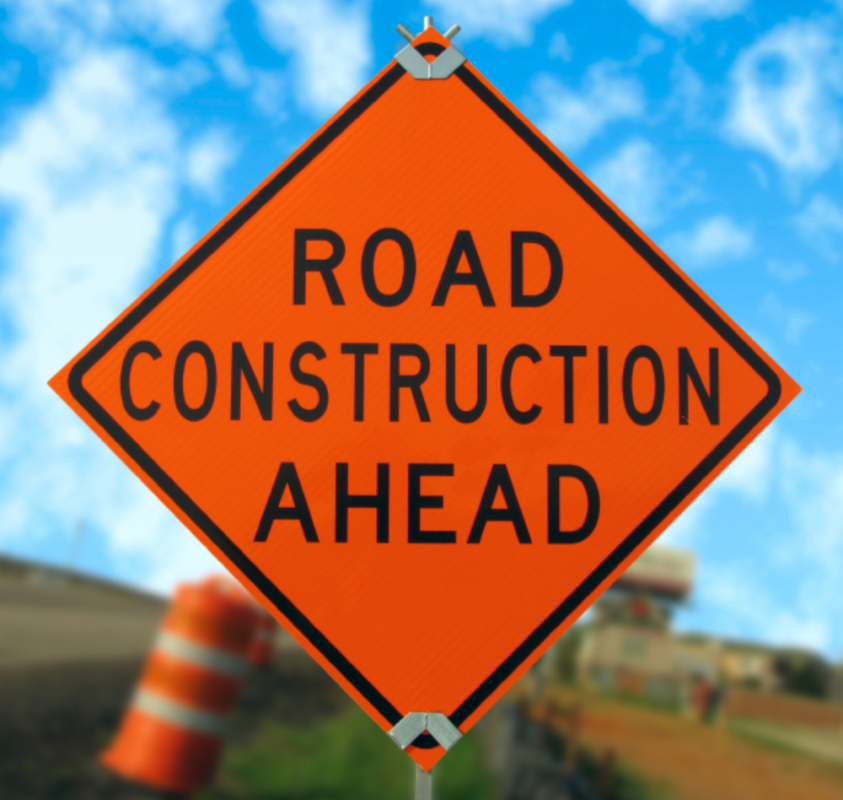 Route 25 in Stoddard County Reduced for Shoulder Work