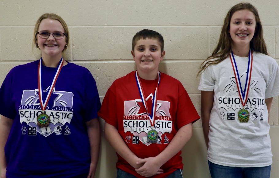 2023 Stoddard County Scholastic Meet Grade 7 Analogies/Spelling Winners