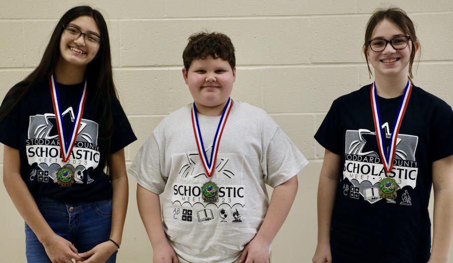 2023 Stoddard County Scholastic Meet Grade 6 Language Arts Winners