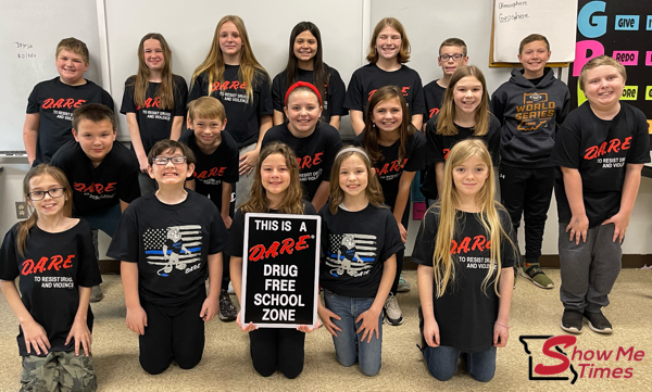 Miller's Classroom Earns D.A.R.E. Box First Place