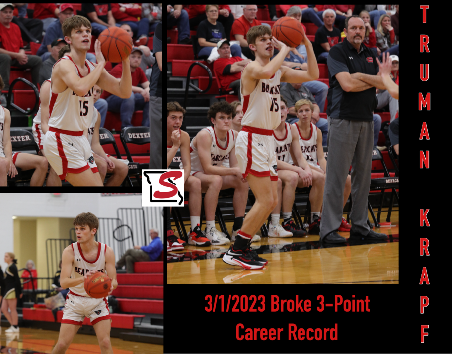 Truman Krapf Breaks DHS 3-Point Career Record