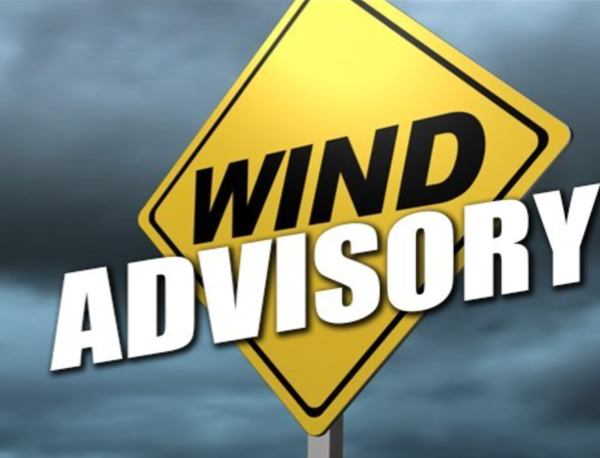Wind Advisory Issued Beginning 1 p.m. Friday