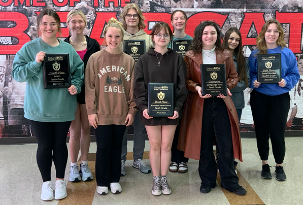 DHS Academic Students Earn Several Awards at Sr. Beta Convention